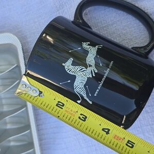 Black Zebra Scalamandre Mug Zebra  + Arrows